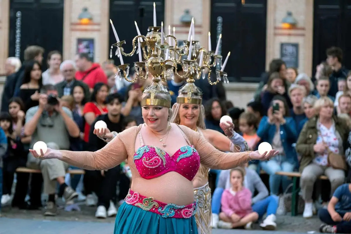 Fahrida i Shamadan dans ved Kolding Kulturnat 29. aug. 2025