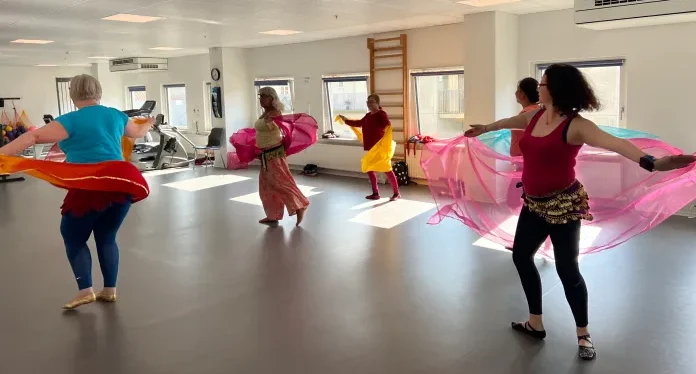 Dansetræning i Fredericia Mavedans